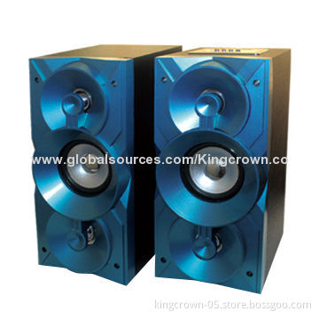 Computer Speakers for iPad and MIDs, with 3W x 2, 3.5mm Jack Line-in, 3D Sound Effect